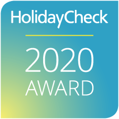 Auszeichnung für das beliebteste Hotel in Deutschland bei HolidayCheck